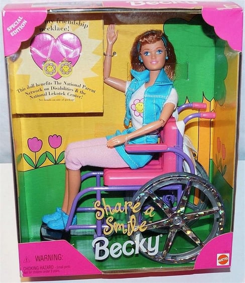 barbie wheelchair smyths